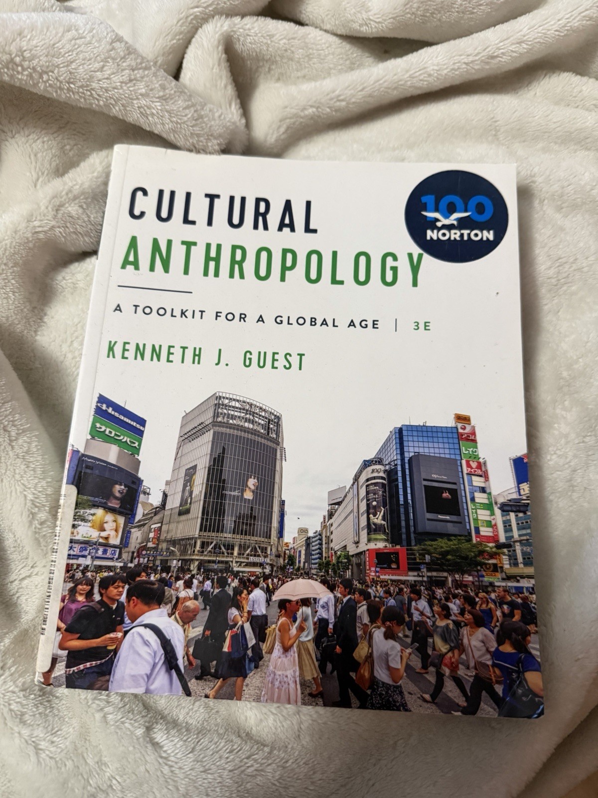 Cultural Anthropology 3rd Ed Kenneth J. Guest Paperback Norton 2020