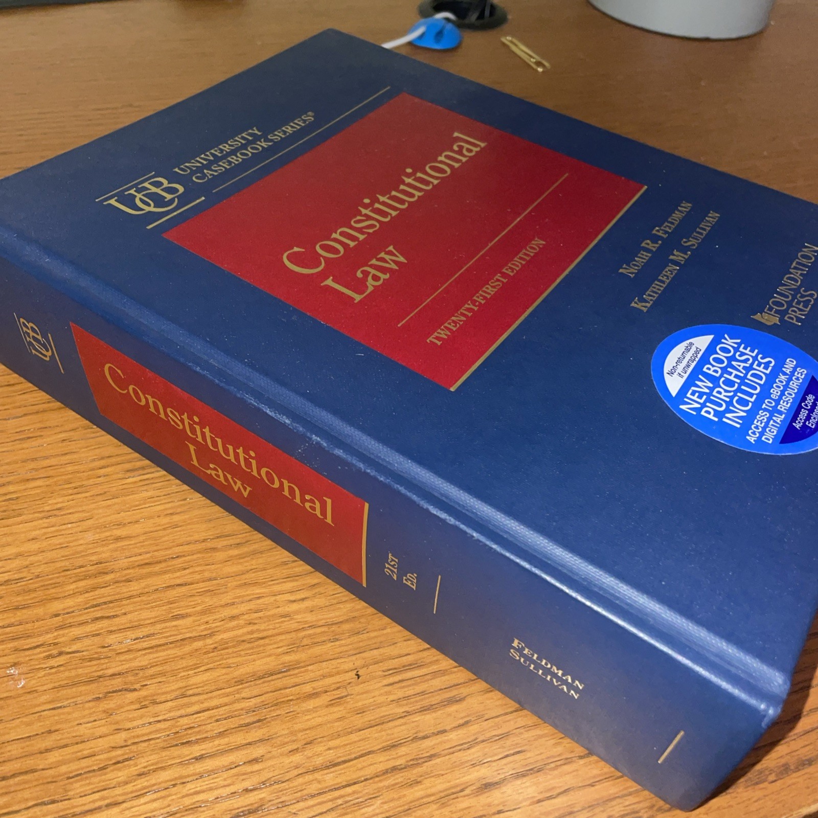 Constitutional Law (University Casebook Series) 21st Twenty-First Edition