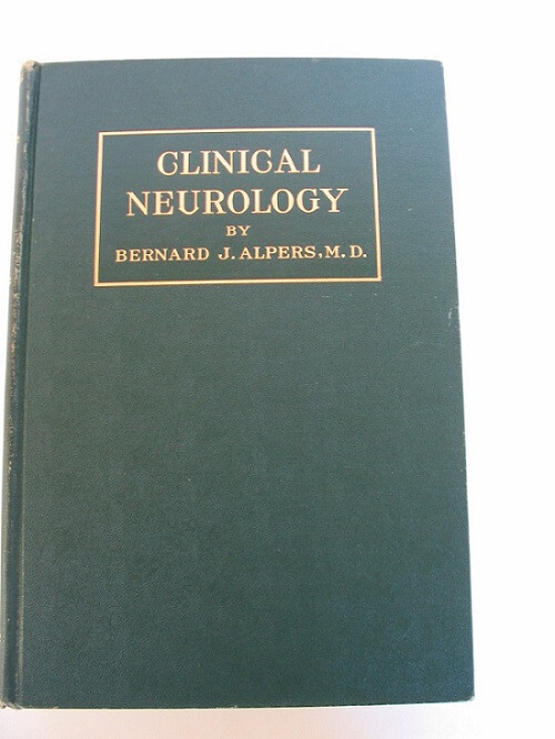 CLINICAL NEUROLOGY BERNARD ALPERS 4TH EDITION 890 PAGES 244 ILLUSTRATIONS HB
