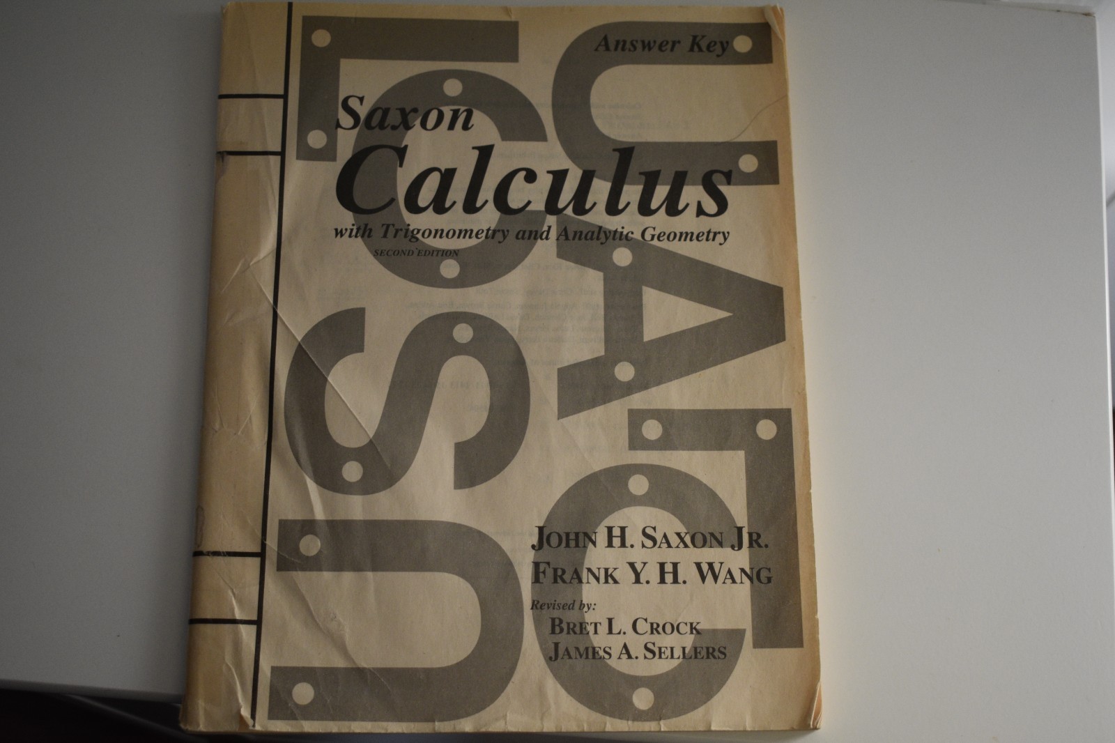 Saxon Calculus (2nd Edition) homeschool kit