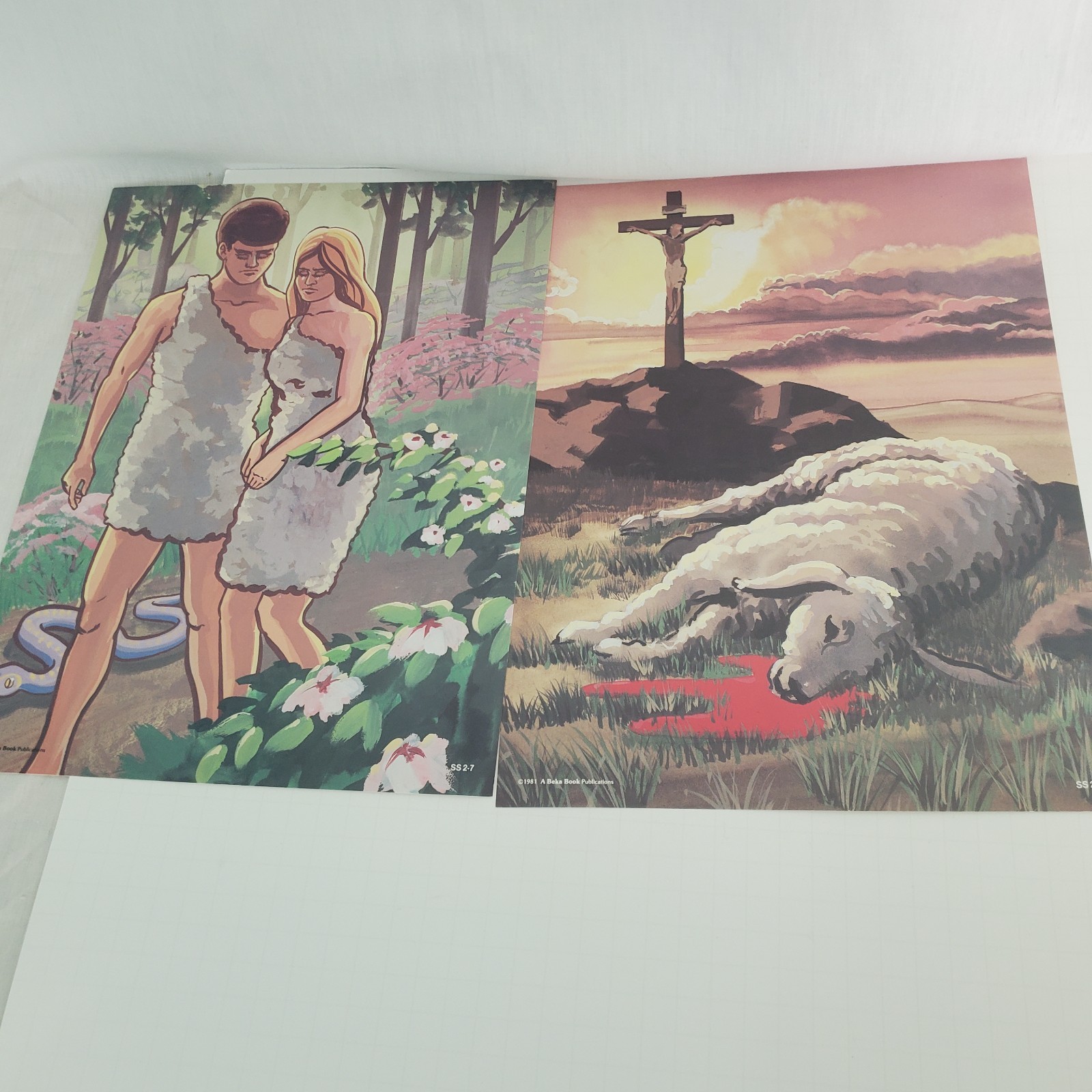 A Beka Book Salvation Series 5 Lessons 35 Flash-a-Cards