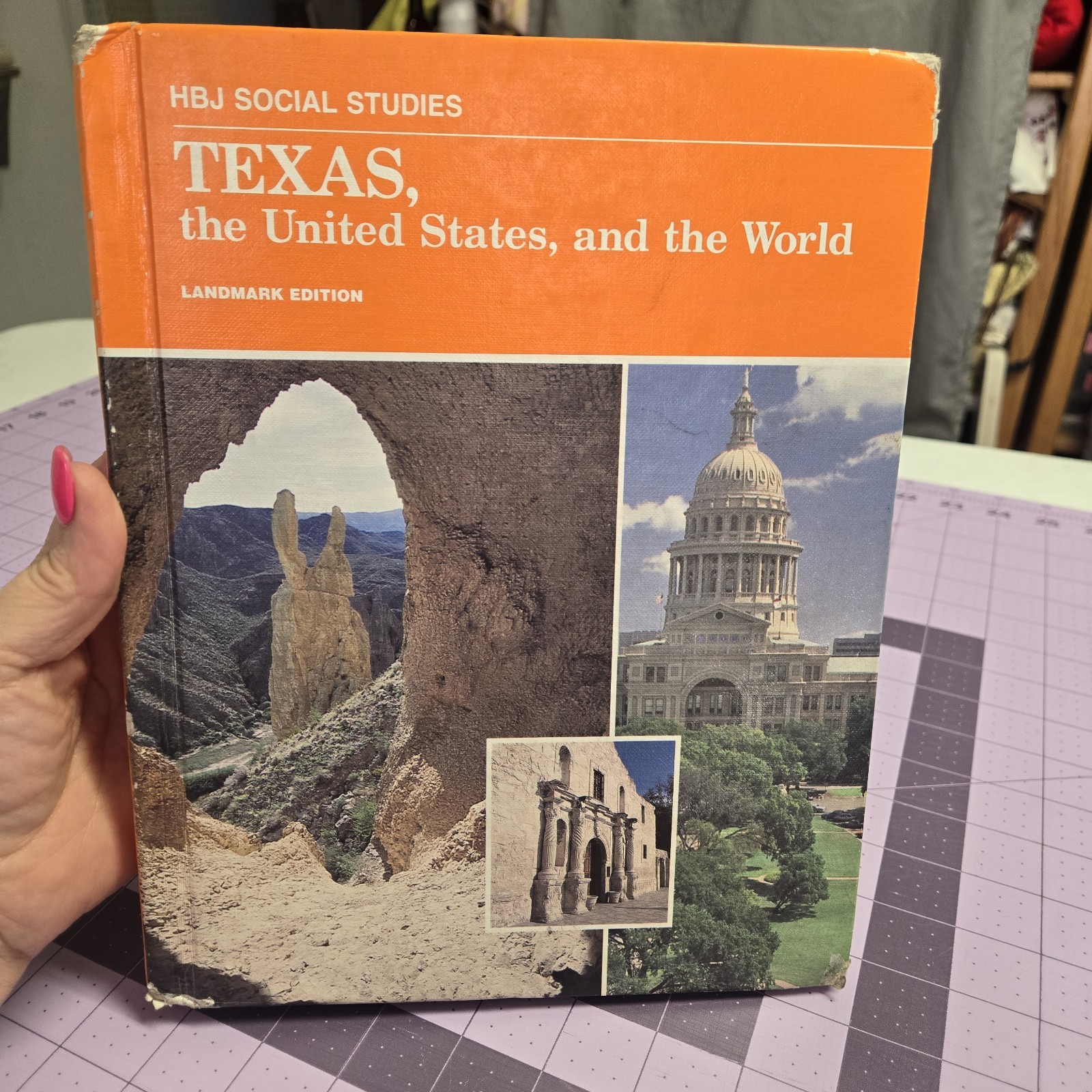 HBJ Social Studies Texas The United States and the World Landmark Edition HC