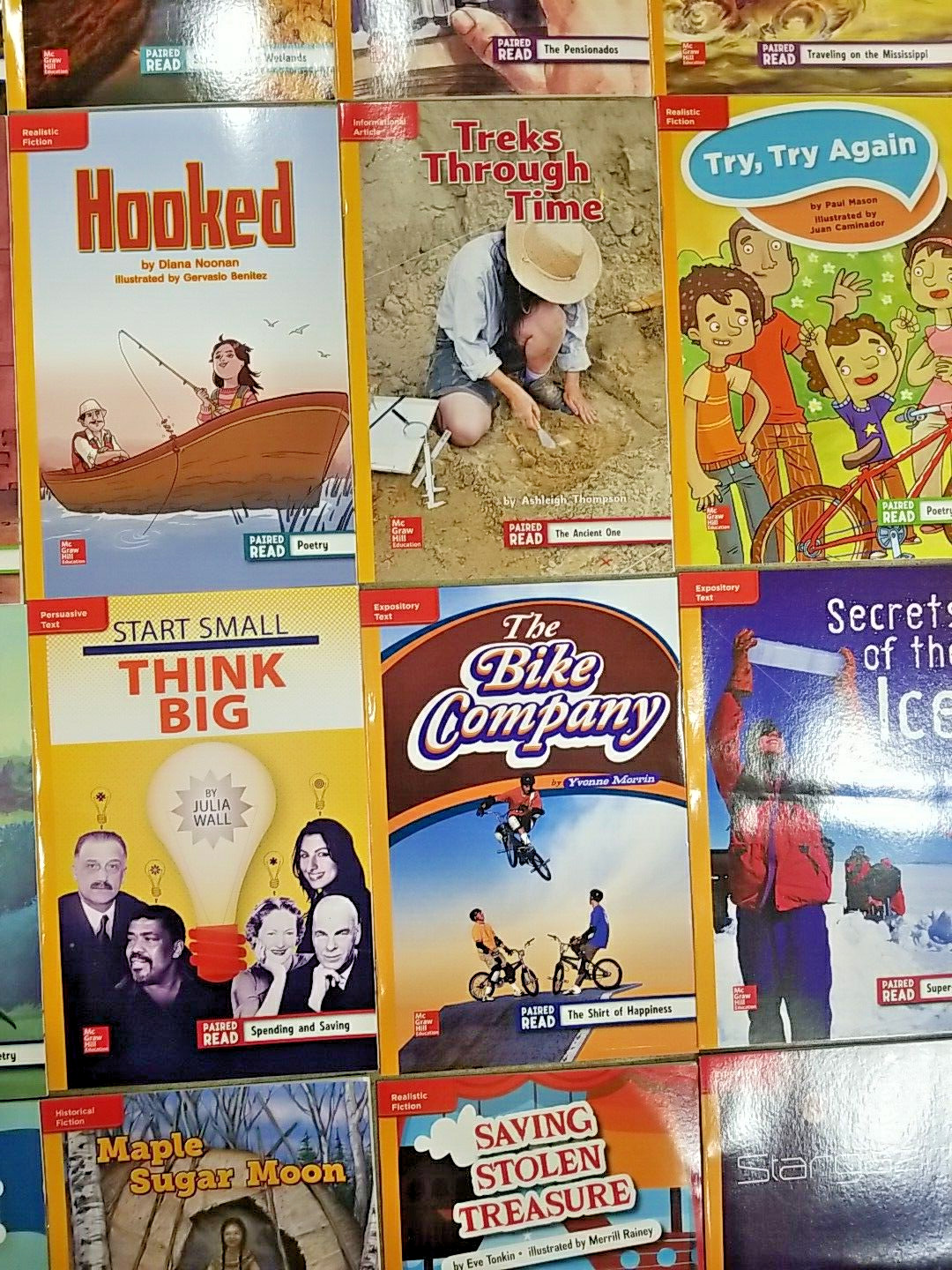 Mcgraw Hill Reading Wonderworks Grade 4 Apprentice Leveled Readers Set of 30 New
