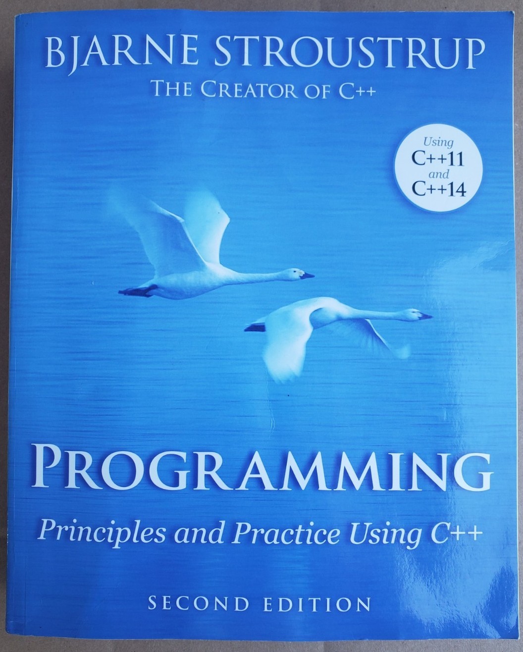 Programming : Principles and Practice Using C++ by Bjarne Stroustrup 2nd Edition