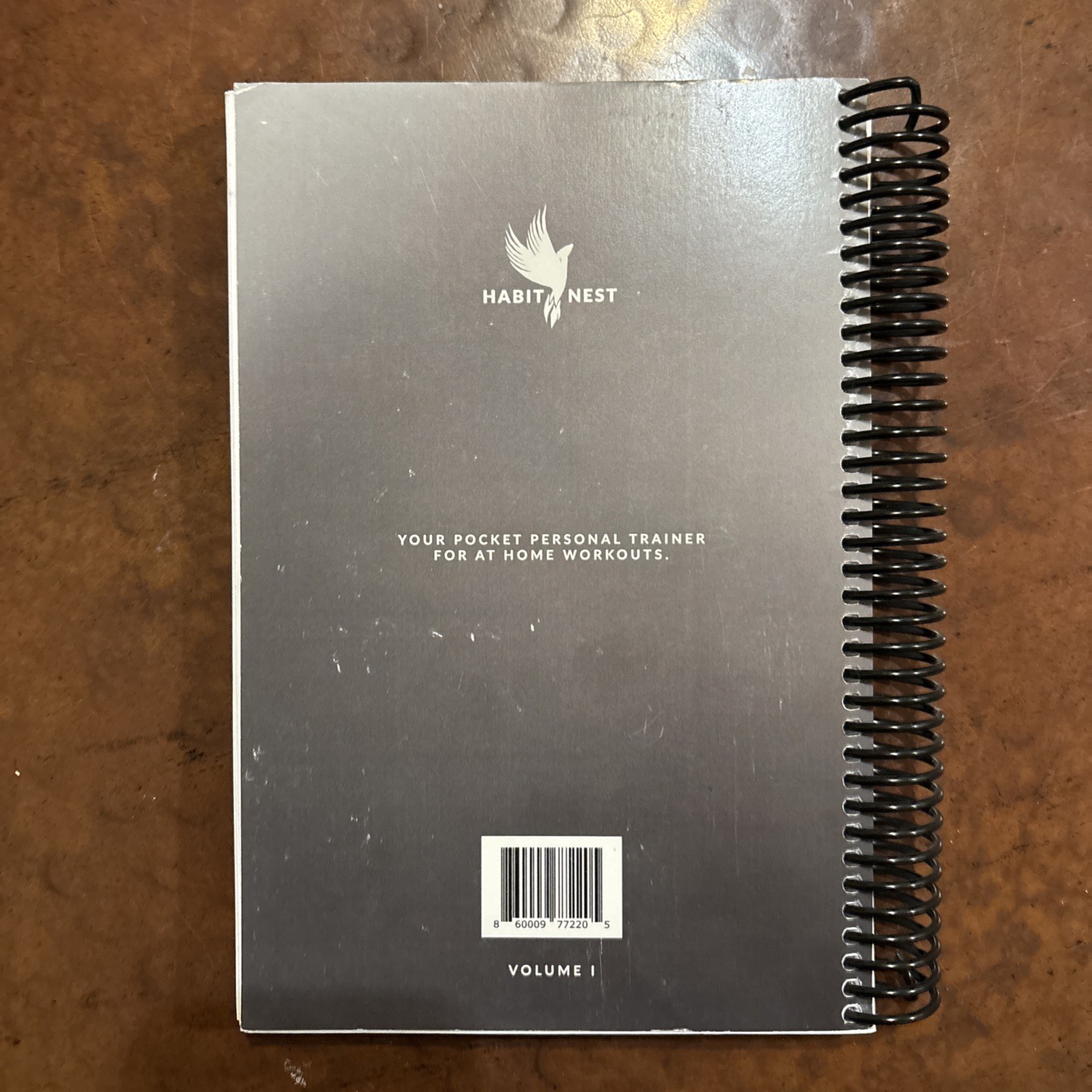 The Bodyweight Home Workout Journal Volume 1 Habit Nest 2023 Spiralbound