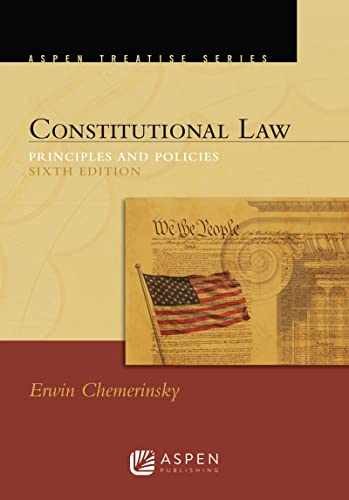 Constitutional Law: Principles – Paperback, by Erwin Chemerinsky – Acceptable