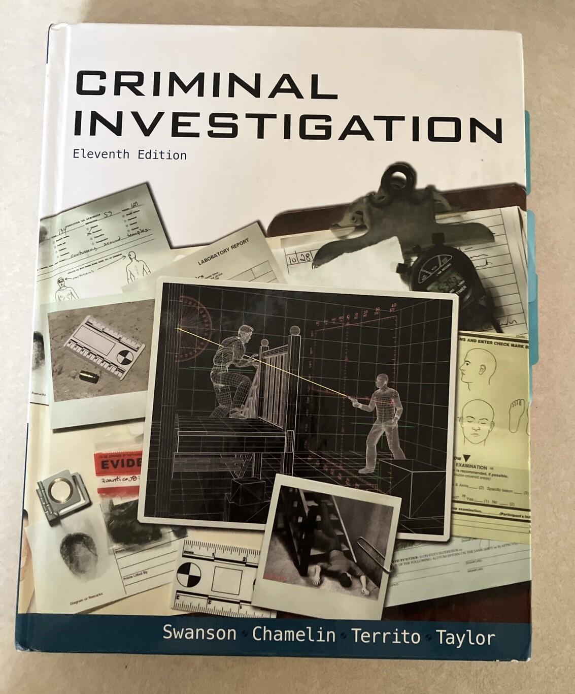 PRELOVED-Criminal Investigation-Eleventh Edition Hardcover By Swanson Chamelin
