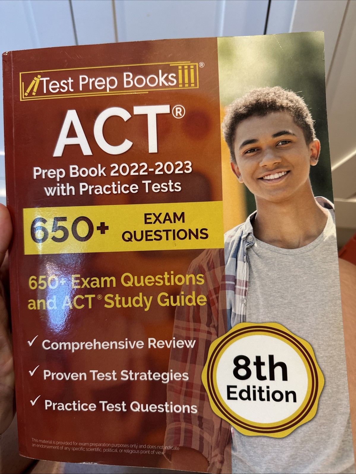 ACT Prep Book 2022-2023 with Practice Tests : 650+ Exam Questions and ACT Study