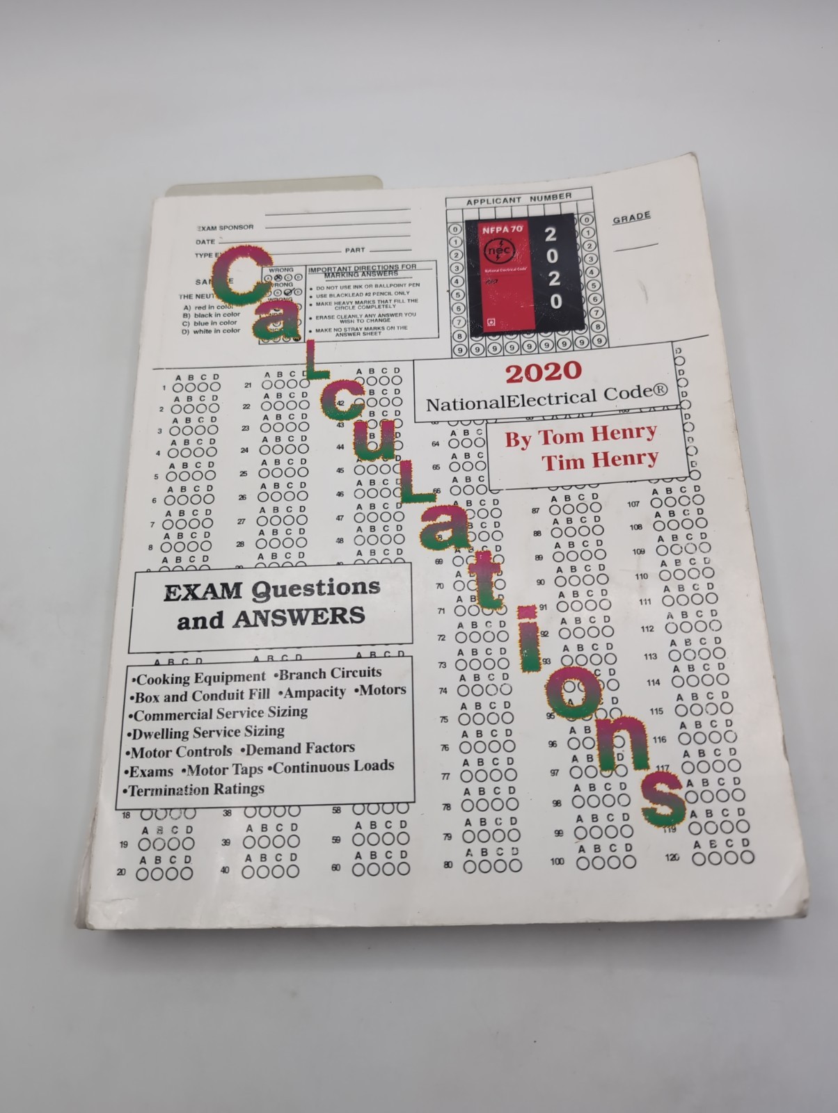 2020 Calculations for the Exam by Tom Henry (2020, Trade Paperback)