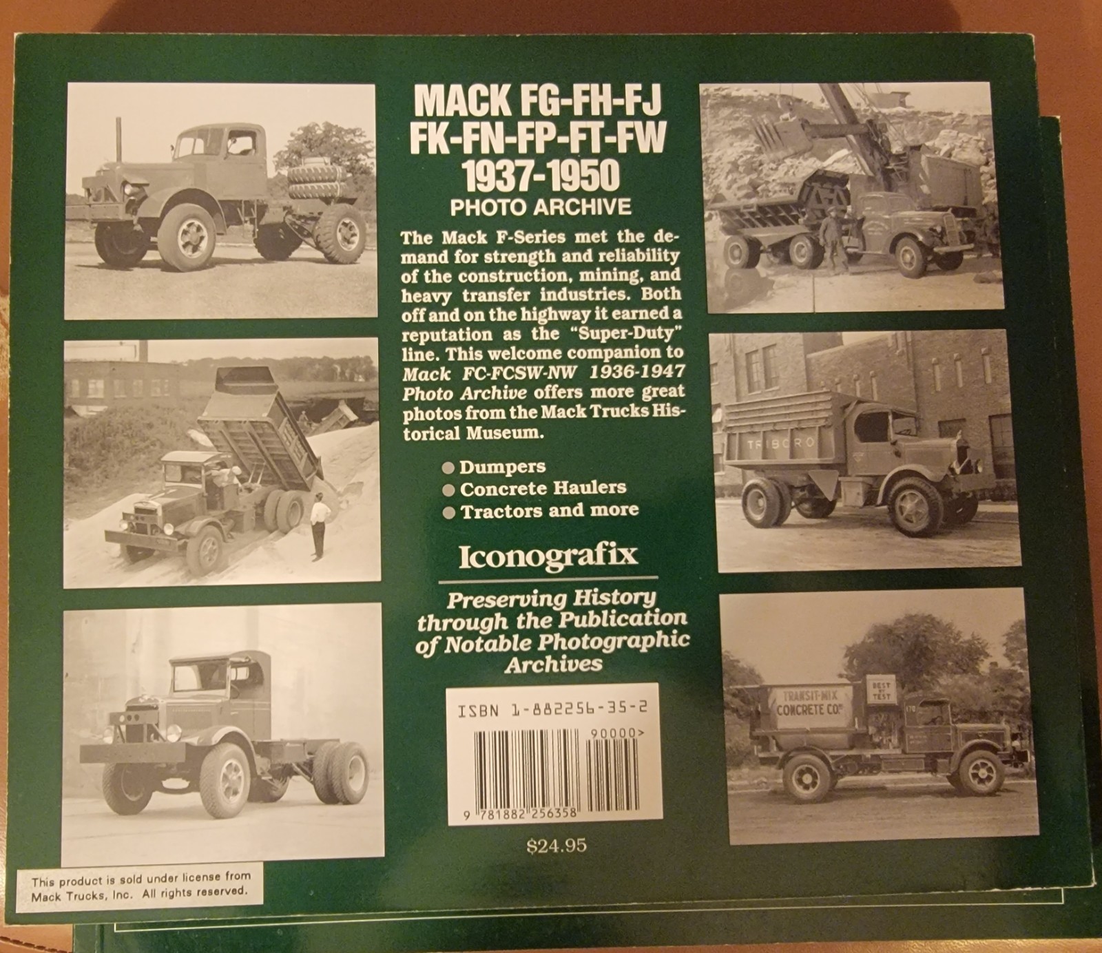 Mack Eh-Ej-Em-Eq-Er-Es, 1936 Through 1950: Photo Archive: Photographs fro – GOOD