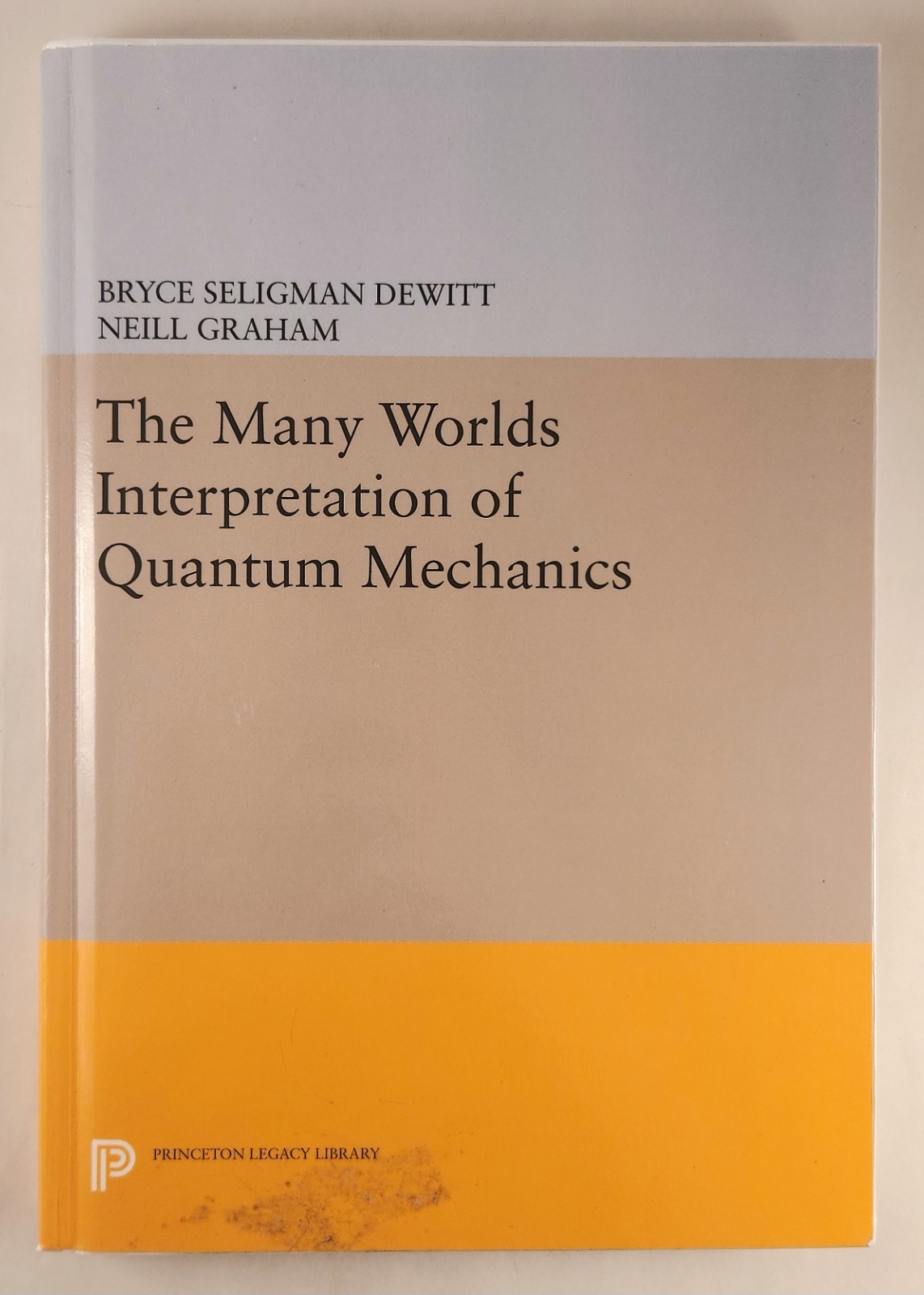 1973 The Many Worlds Interpretation of Quantum Mechanics by Bryce DeWitt Library