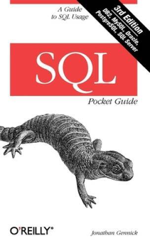 SQL Pocket Guide: A Guide to SQL Usage – Paperback – VERY GOOD
