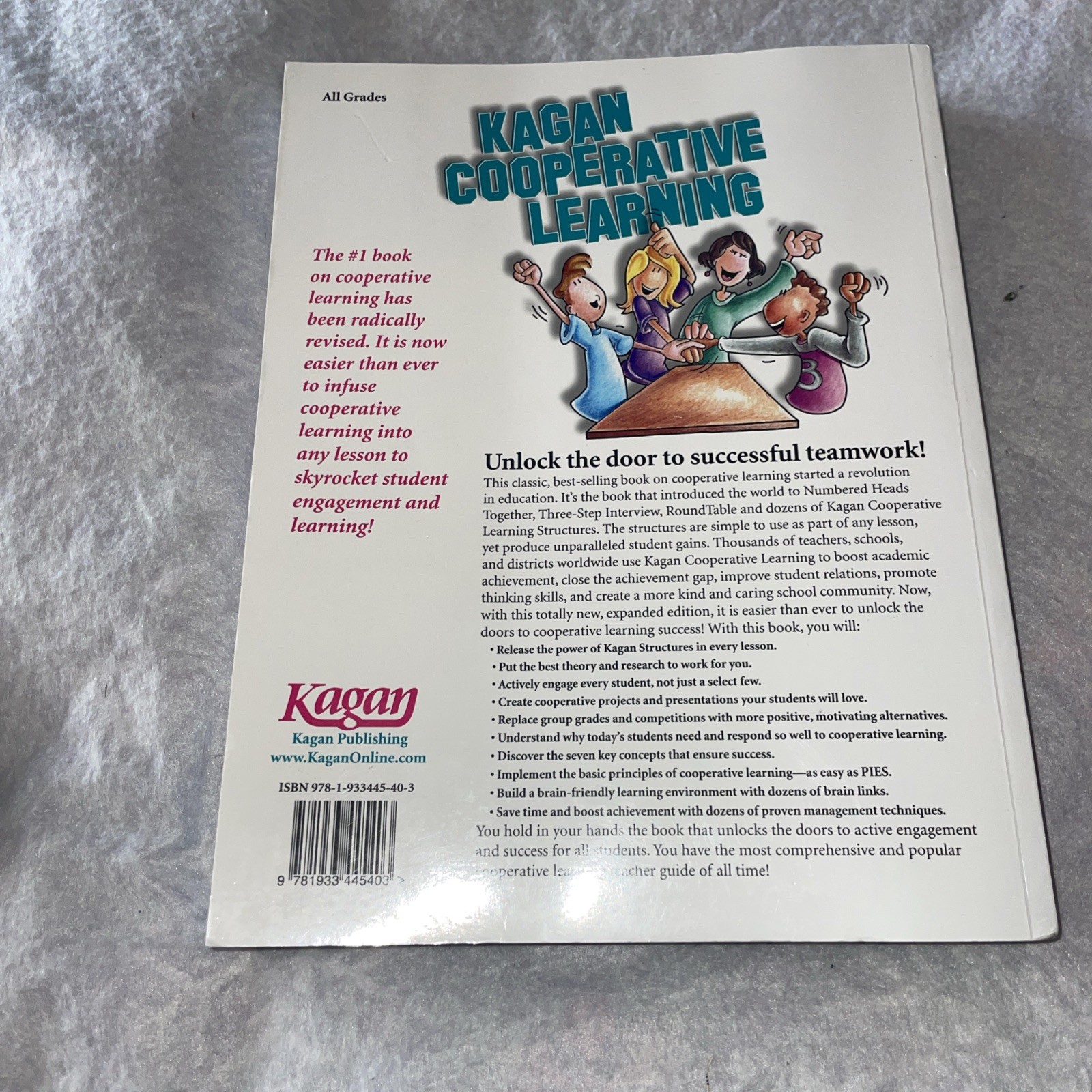 +Kagan Cooperative Learning – (Workbook Version) 528 Pages by Spencer Kagan