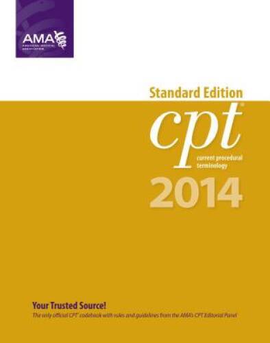 CPT 2014 Standard Edition (CPT Current Procedural Terminology – Standard – GOOD