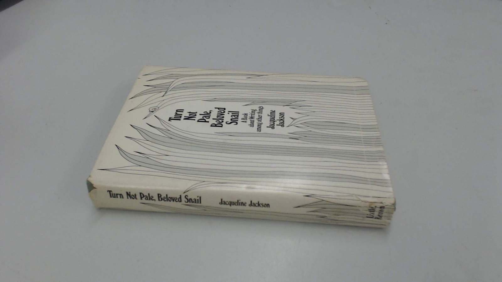 Turn Not Pale, Beloved Snail; A Book about Writing among Other Things.