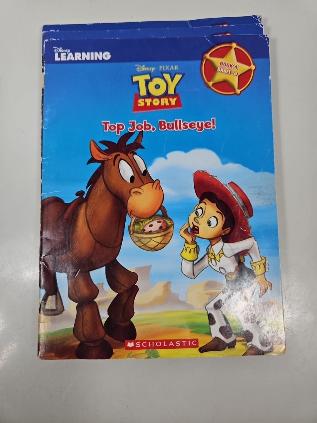 Disney LEARNING TOY STORY BOOK LOT PIXAR SCHOLASTIC 9 BOOK SET WOODY BUZZ GUC