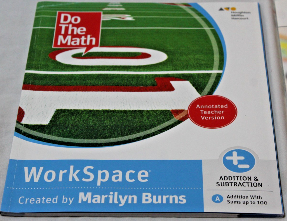HMH Do the Math Level A Addition Subtraction Teacher Guide Student Workbooks Set