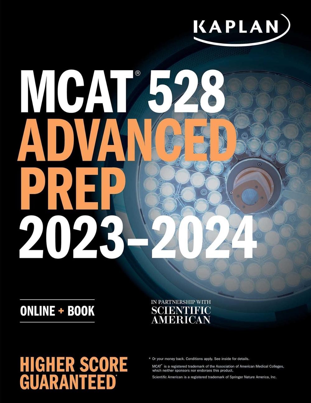 MCAT 528 Advanced Prep 2023-2024: Online + Book by Kaplan Test Prep (English) Pa