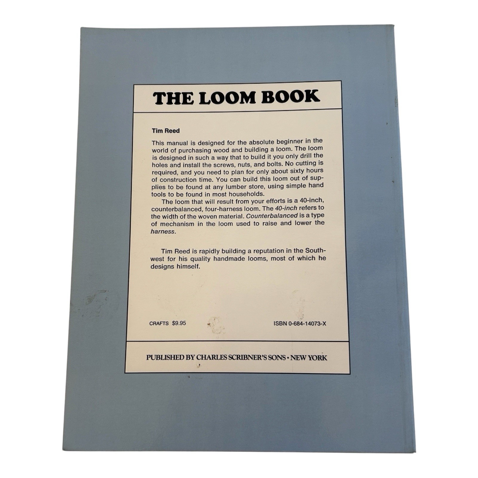 The Loom Book Tim Reed 1973