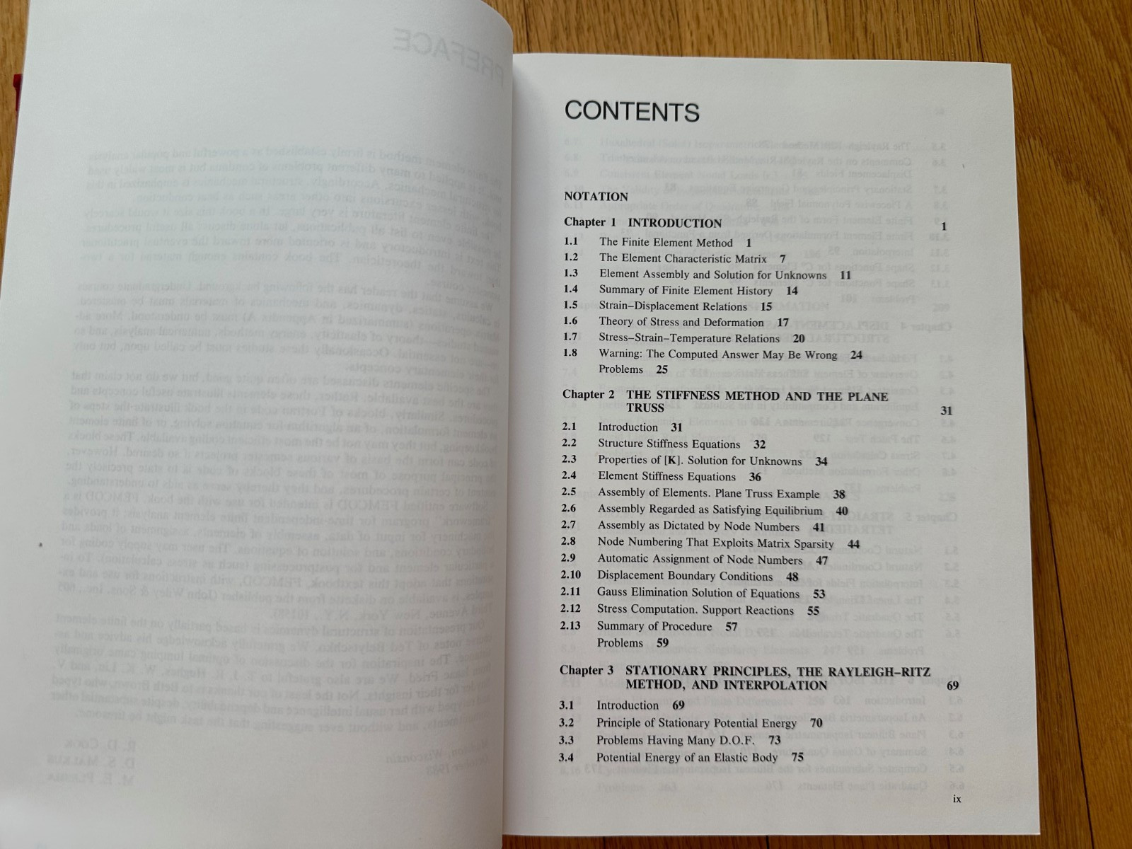Concepts and Applications of Finite Element Analysis 3rd Ed Cook, Malkus, Plesha