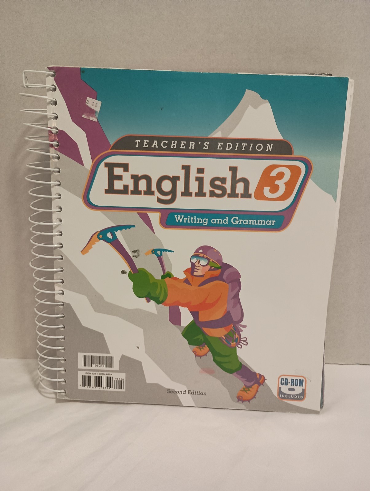 BJU Press English 3 Writing & Grammar Teachers Edition w/Teachers Toolkit CD-rom