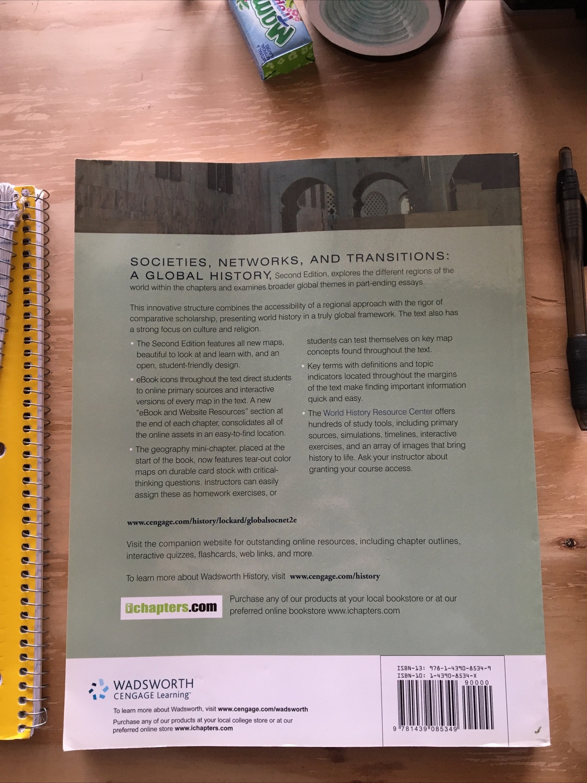 Societies, Networks, and Transitions 2nd edition Volume C: a Global History 1750