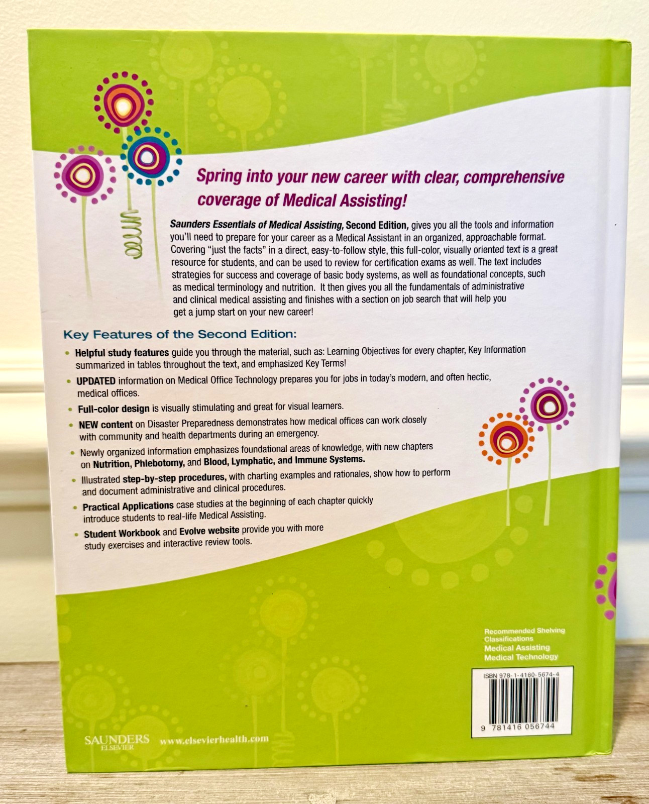 Essentials of Medical Assisting *New* Saunders 2nd edition, Free 2 Ship, Klieger