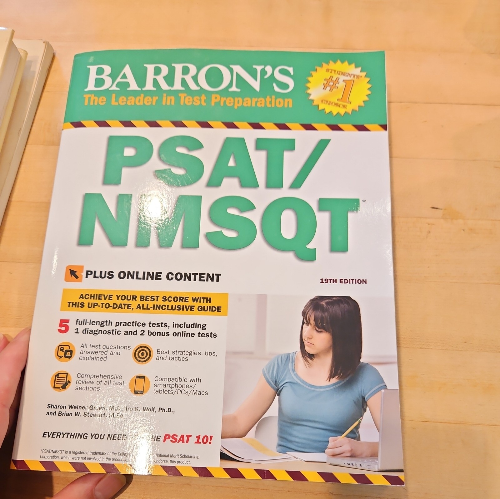 Barron’s Test Prep Ser.: PSAT/NMSQT with Online Tests by Sharon Weiner Green,…