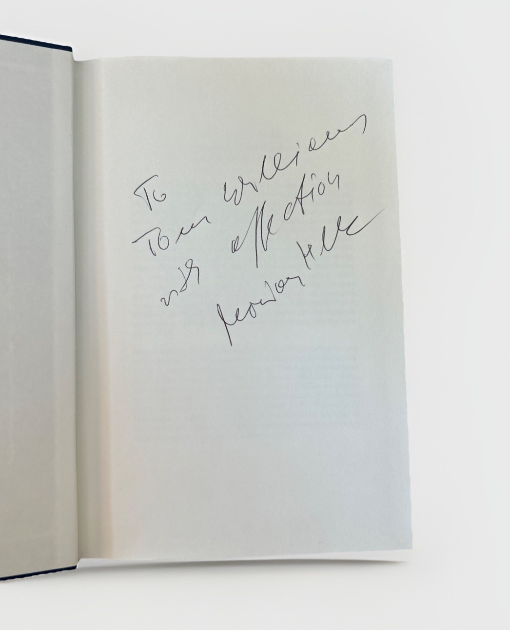 From Logos to Trinity by Marian Hillar 2012 Inscribed & Signed First Printing