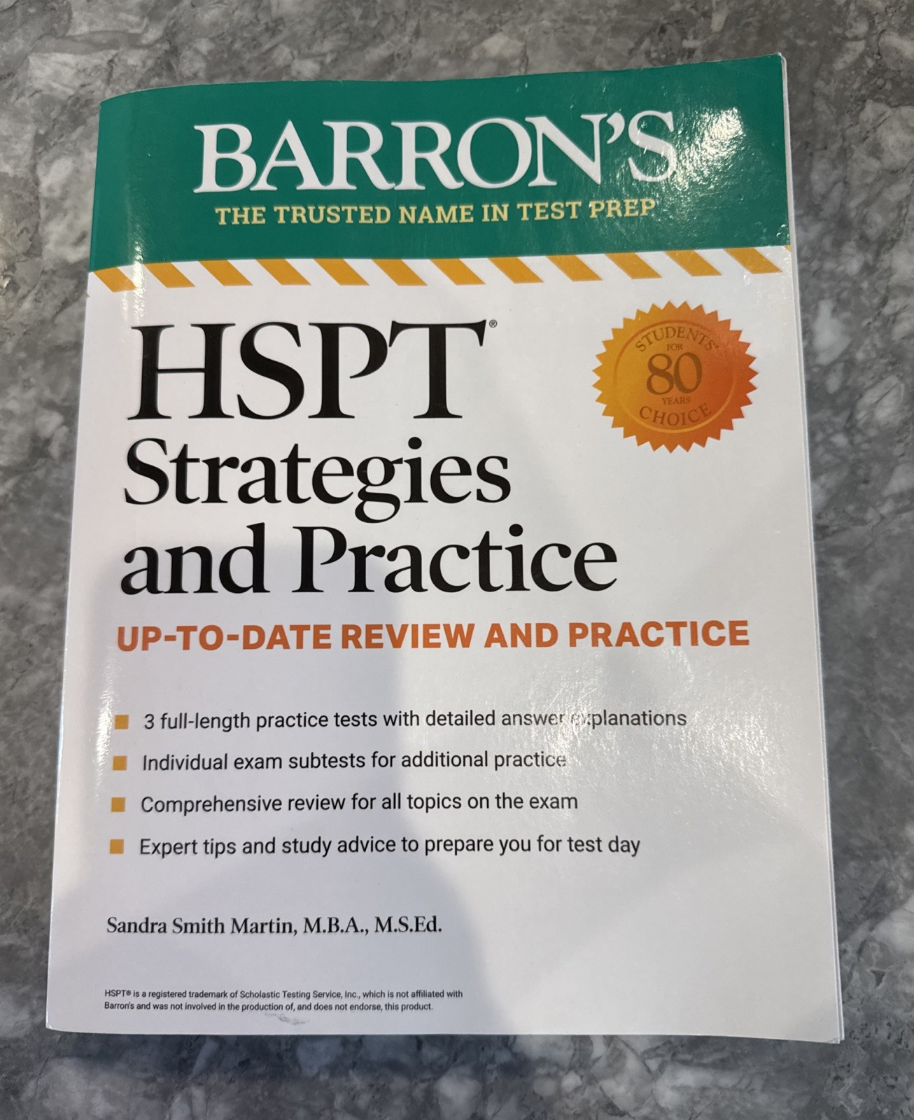Barron’s Test Prep Ser.: HSPT Strategies and Practice, Second Edition: Prep Book