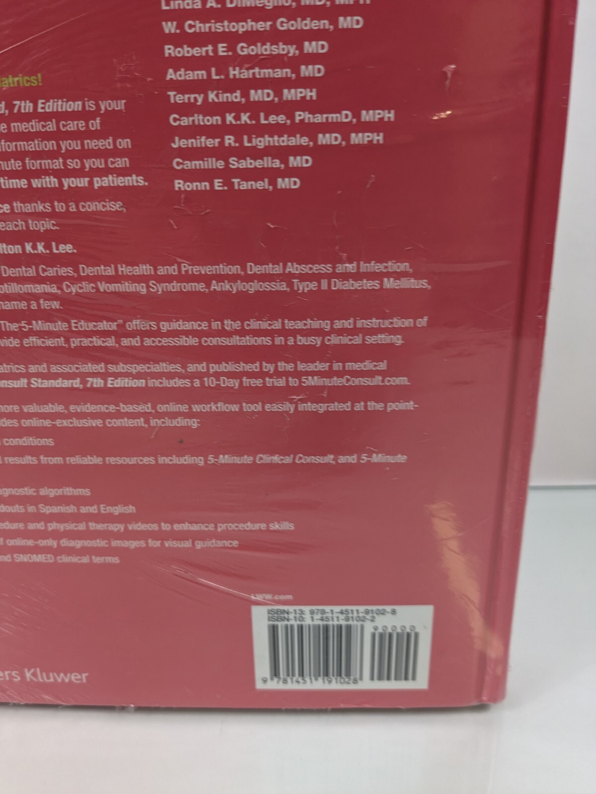 The 5-Minute Pediatric Consult Standard Edition: 10-day Enhanced Online Sealed