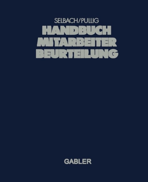 Pullig – Handbuch Mitarbeiterbeurteilung – New paperback or softback – X555z