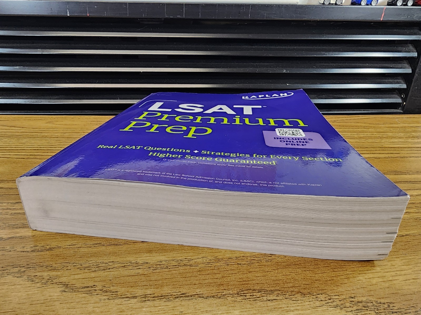 LSAT Exam Prep Book Kaplan by Test Prep Insight Paperback “CLEAN No MARKS”
