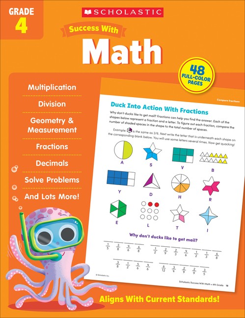 Scholastic Success With Math Grade 4