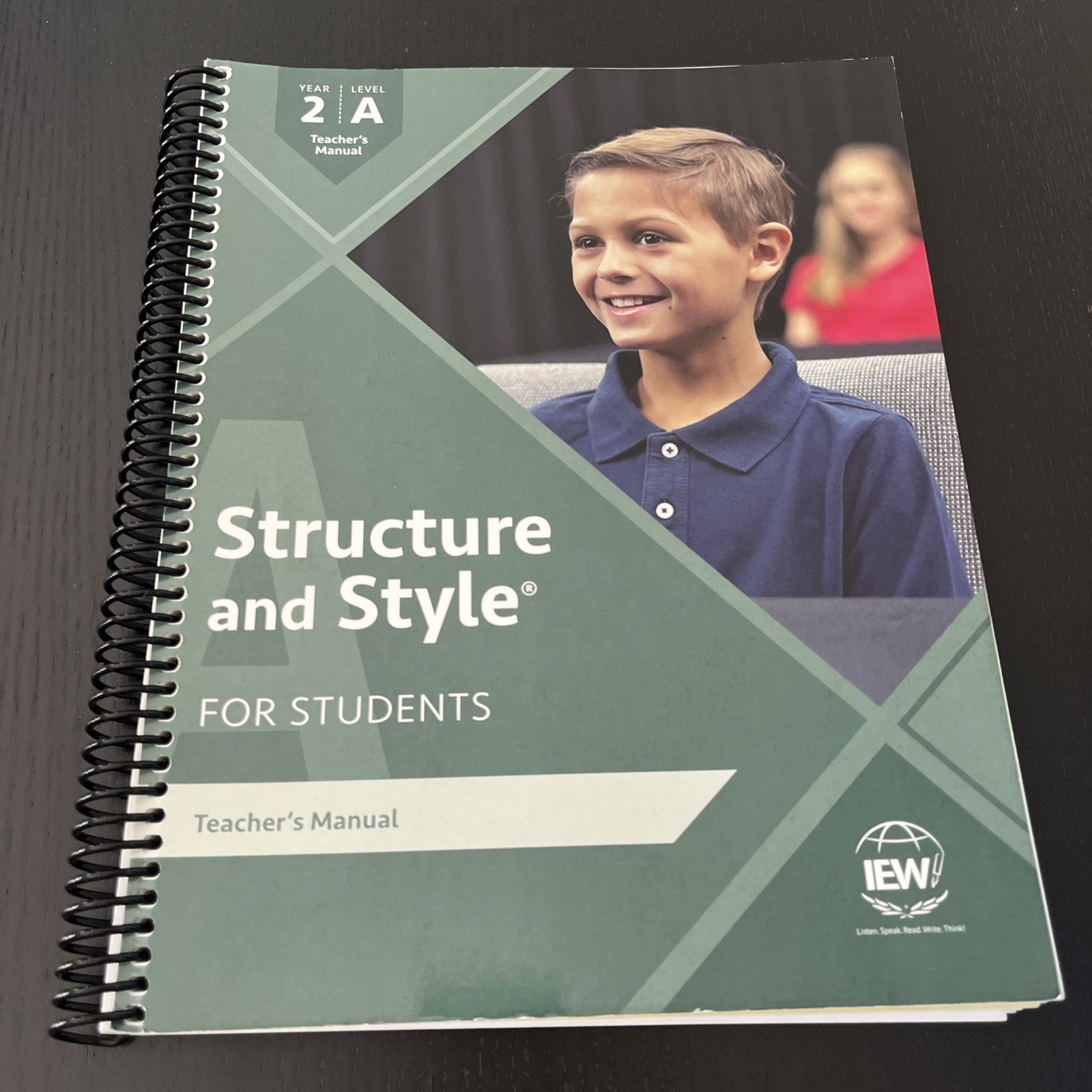 IEW Structure And Style Year 2 Level A Teacher’s Manual Homeschool Curriculum