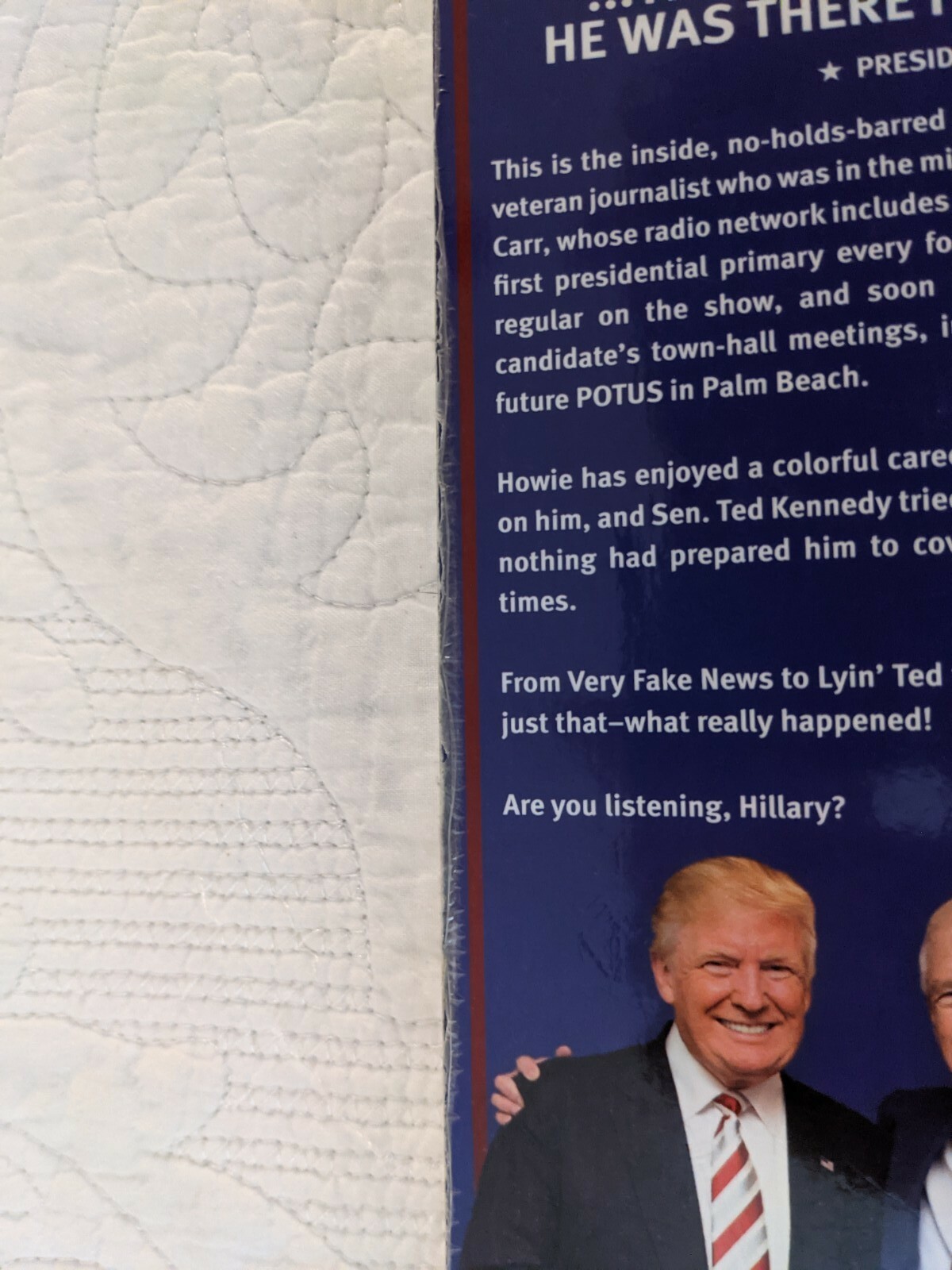 WHAT REALLY HAPPENED: HOW DONALD J. TRUMP SAVED AMERICA By Howie Carr – Signed