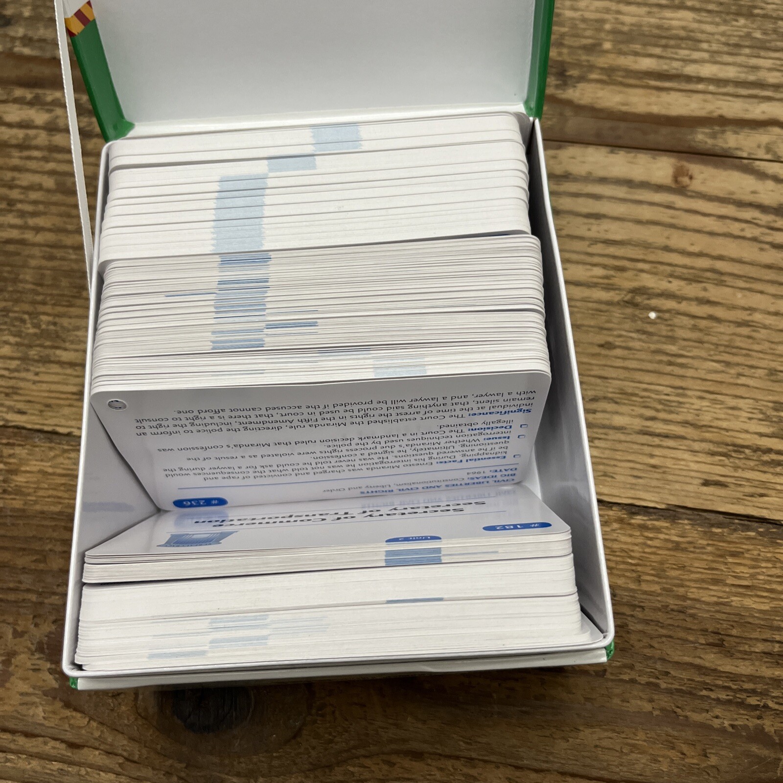 Barron’s Test Prep Ser.: AP U. S. Government and Politics Flash Cards by Curt…