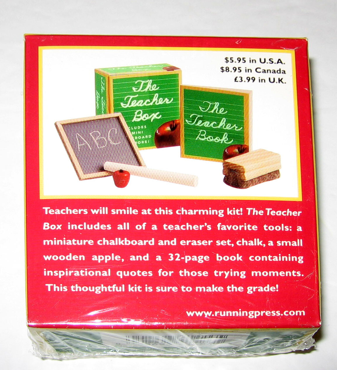 The Teacher Box SOLD OUT Running Press ISBN 0762414863