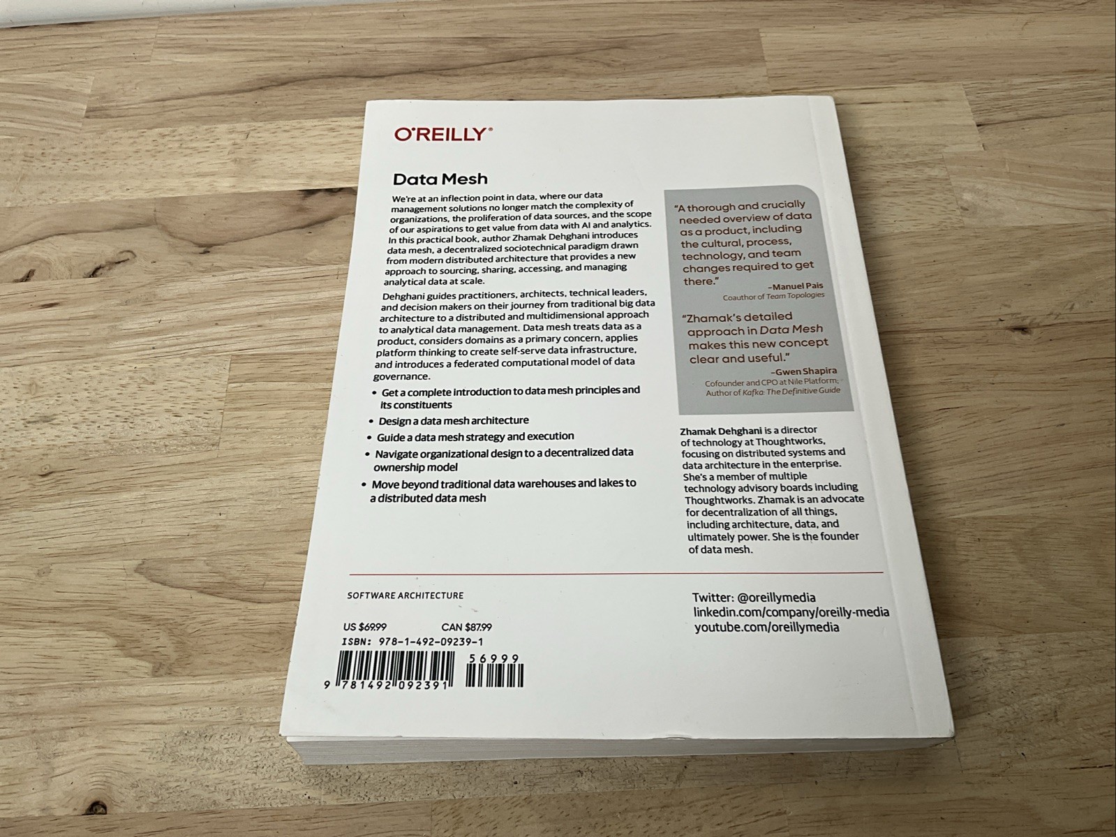 Data Mesh: Delivering Data-Driven Value at Scale – Paperback – O’Reilly 2022