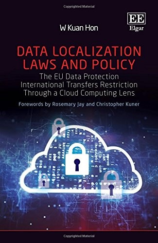 Data Localization Laws and Policy – W Kuan Hon – Hardback – Very Good