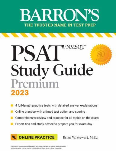 Barron’s Test Prep Ser.: PSAT/NMSQT Study Guide, 2023 : Comprehensive Review …