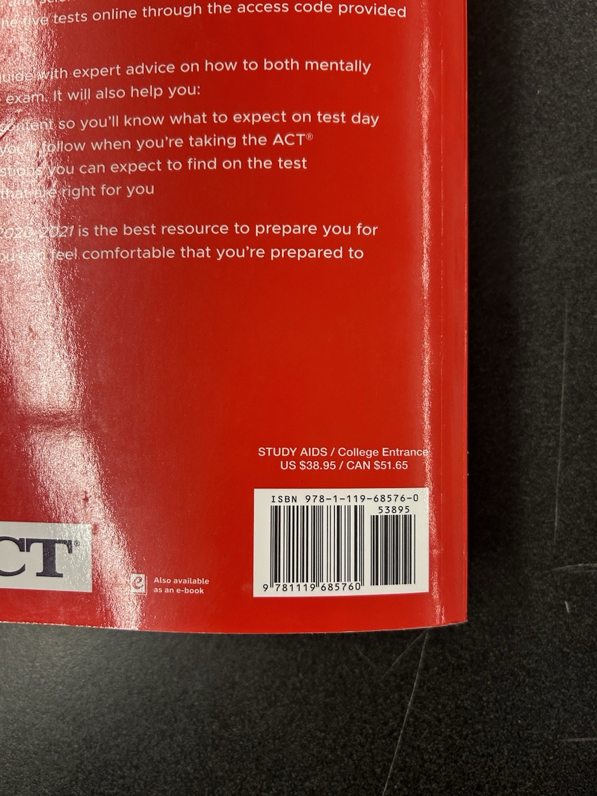 The Official ACT Prep Guide 2024-2025: Book + 9 Practice Tests + 400 Digital A52