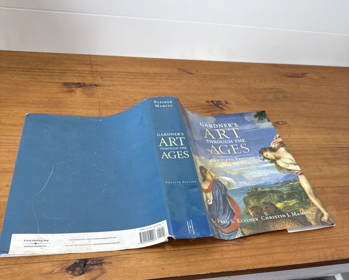 Gardner’s Art Through The Ages 12th Edition Hardcover Book by Fred Kleiner w/ DJ
