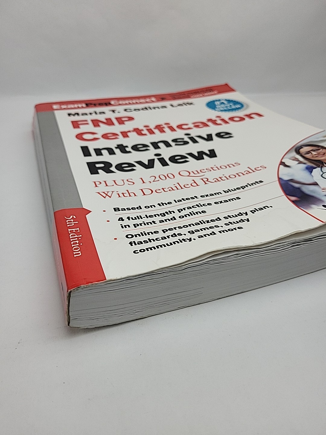 FNP Certification Intensive Review Plus 1,200 Questions Codina Leik Exam Book