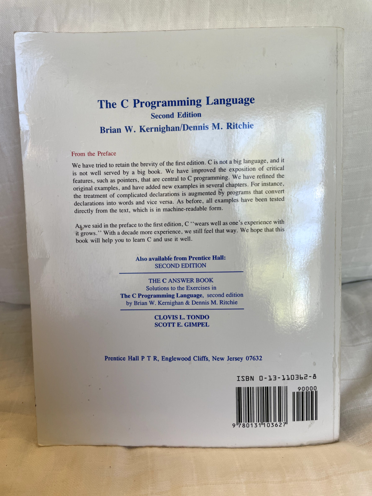 C Programming Language, 2nd Edition