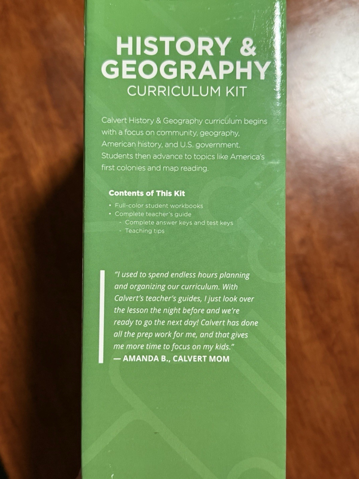 Calvert History & Geography Grade 3 Complete Set Unused New In Box Homeschool