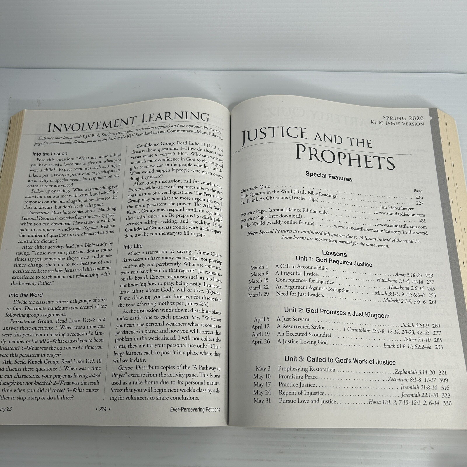 KJV STANDARD LESSON COMMENTARY DELUXE EDITION 2019-2020 By Standard Publishing