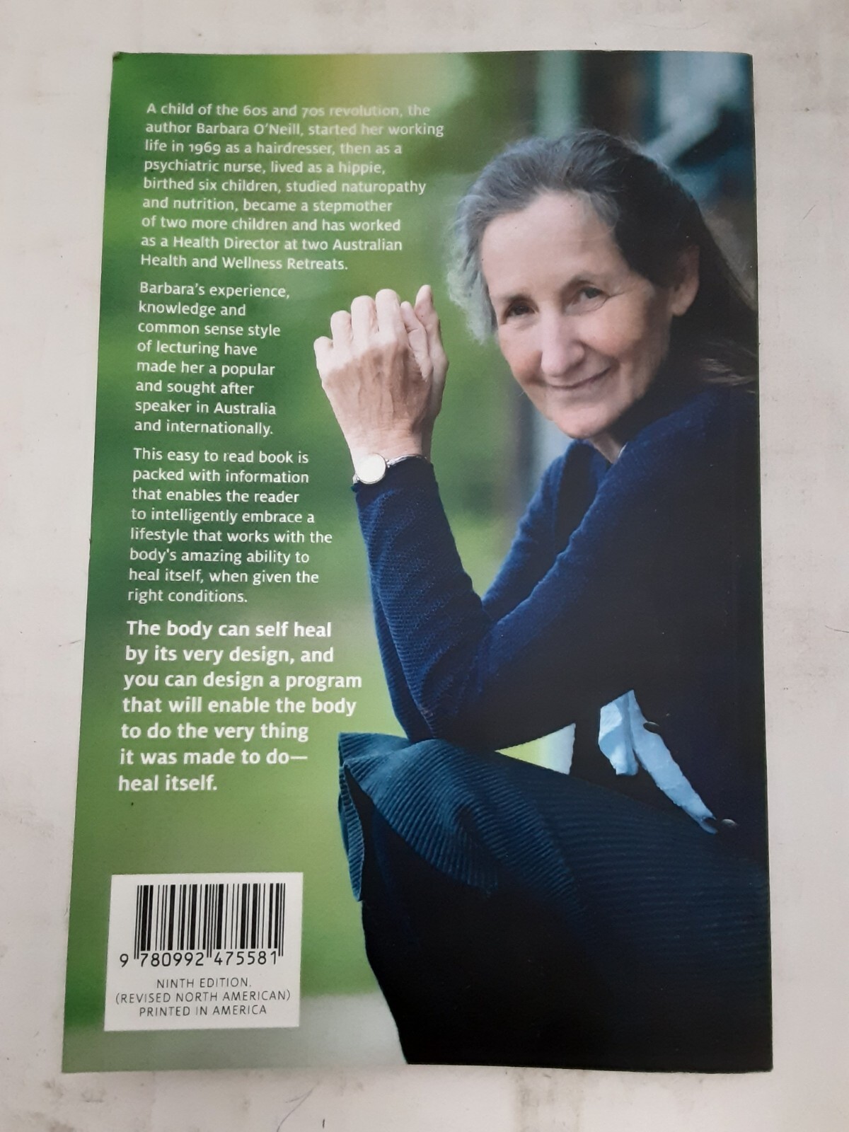 Self Heal by Design : The Role of Micro-Organisms for Health Barbara O’Neill