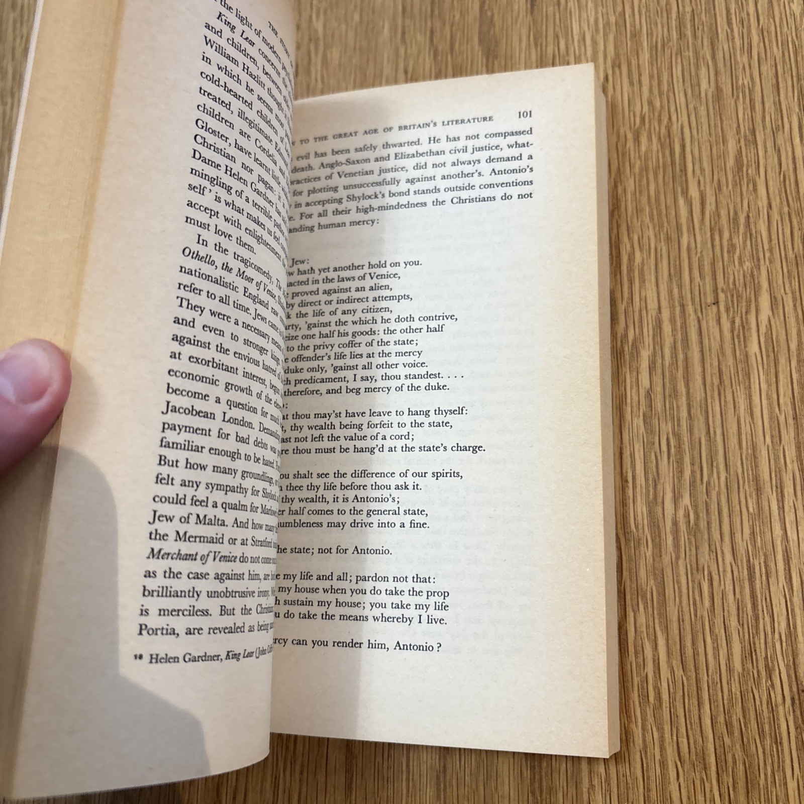 The Story of English Literature: A Critical Survey Anne Tibble 1974 vintage PB