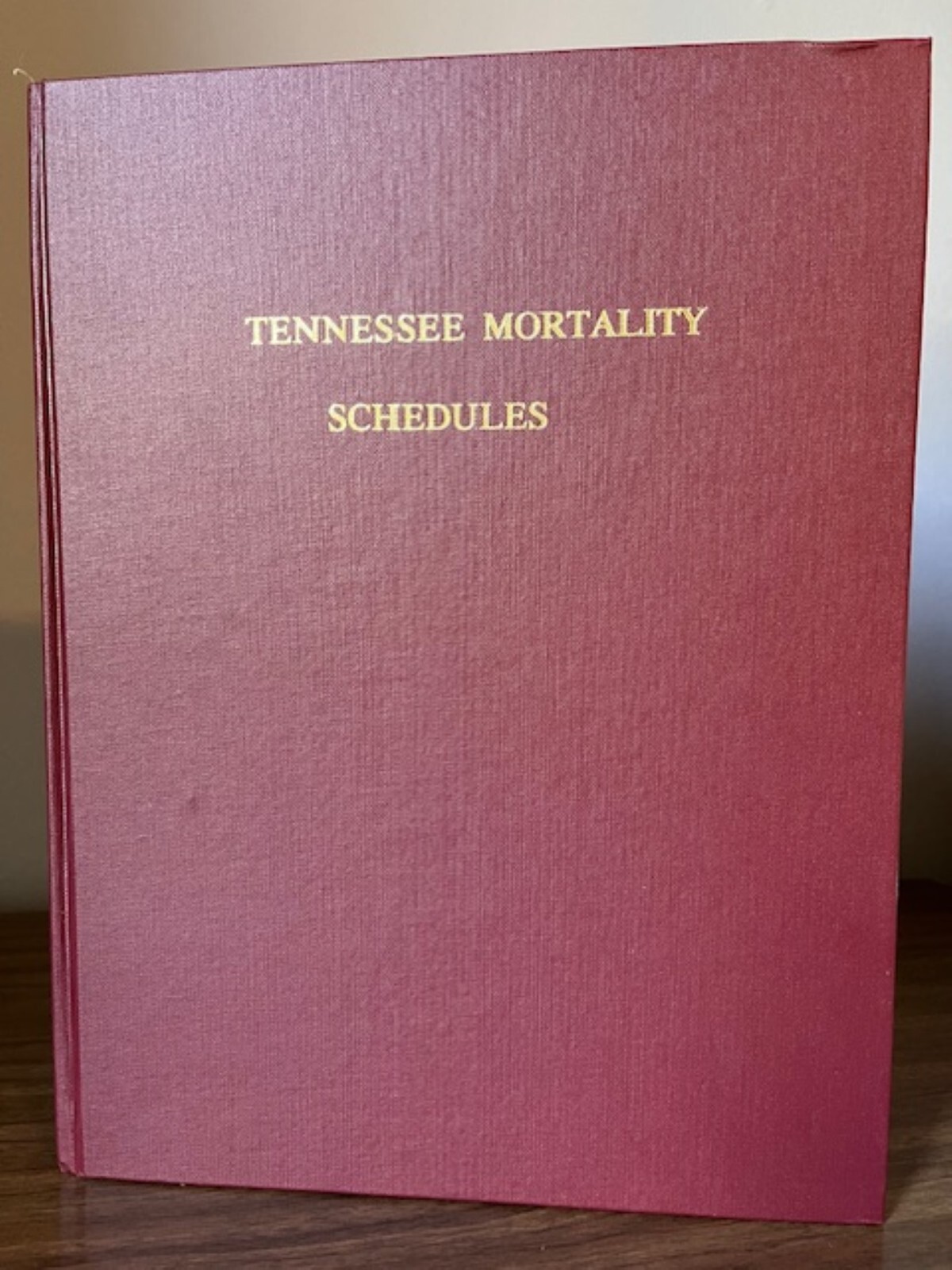 Genealogy: Tennessee Mortality Schedules 1850, 1860, 1880